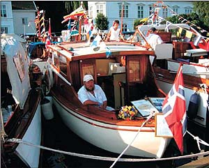 Årets privatrestaurerte båt, 28 fots Furuholsem Spissgatter, av Arne Martin Andersen