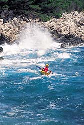 Rafting - her på et elvestryk rett utenfor Split